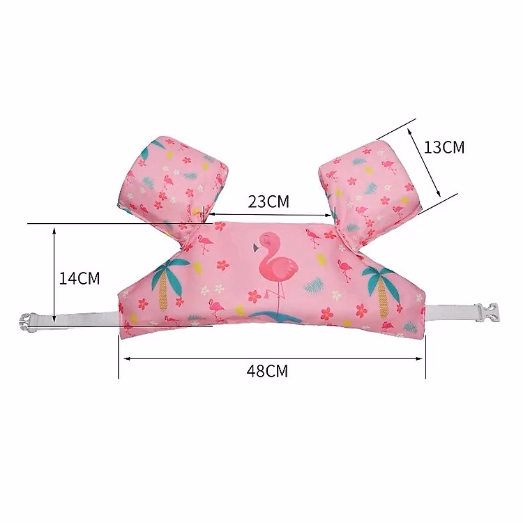 Phao Bơi, Áo Bơi, Áo Phao Tập Bơi Đỡ Ngực Kèm Phao Tay Dành Cho Bé Ctb230 - Bechip - Ảnh 14