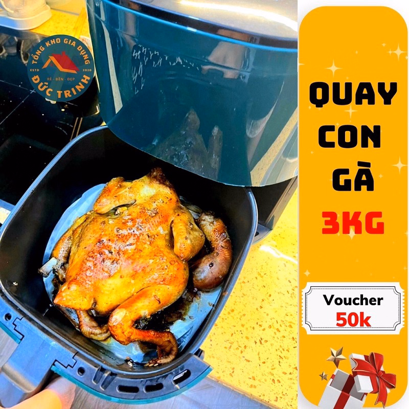 Nồi Chiên Không Dầu Camel 12L Chính Hãng Cao Cấp Ctb253 - Bechip - Ảnh 10