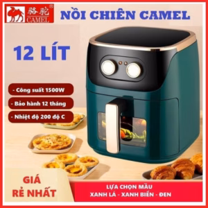 Nồi Chiên Không Dầu Camel 12L Chính Hãng Cao Cấp Ctb253 - Bechip