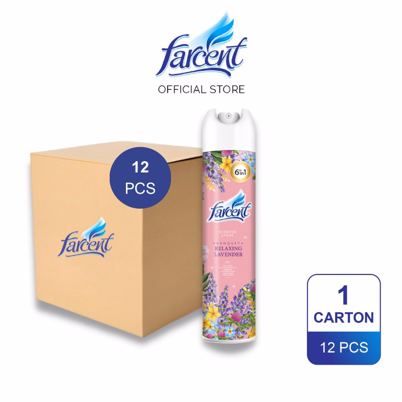 Thùng 12 Chai Xịt Phòng Farcent 320Ml - Farcent - Ảnh 2