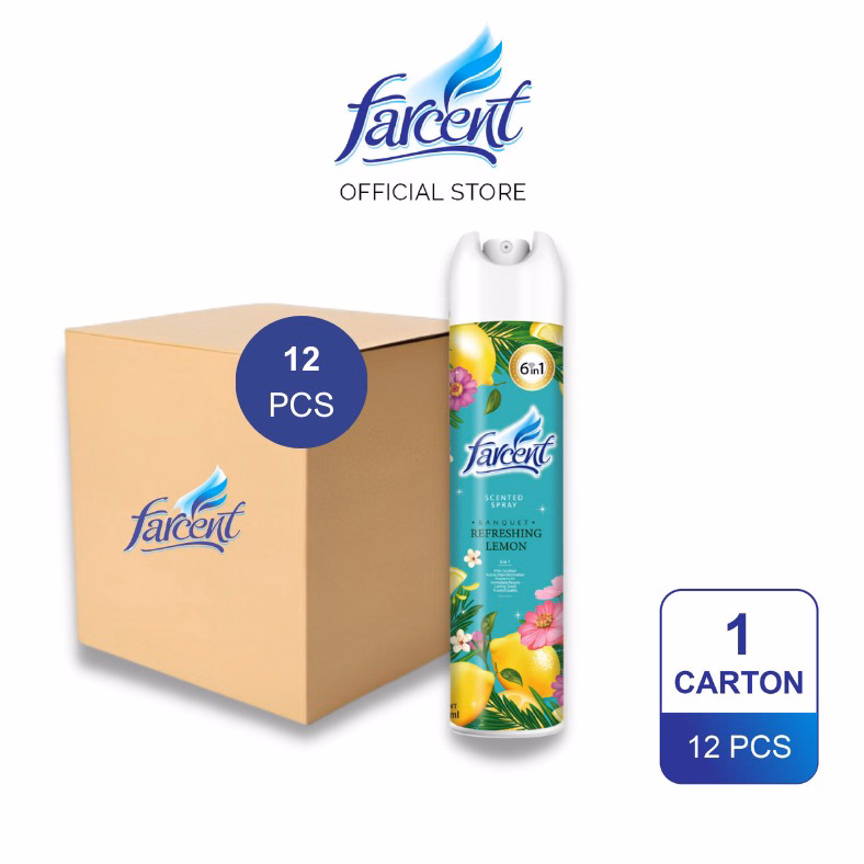 Thùng 12 Chai Xịt Phòng Farcent 320Ml - Farcent - Ảnh 3