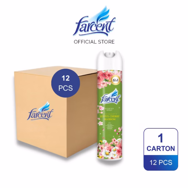 Thùng 12 Chai Xịt Phòng Farcent 320Ml - Farcent - Ảnh 4