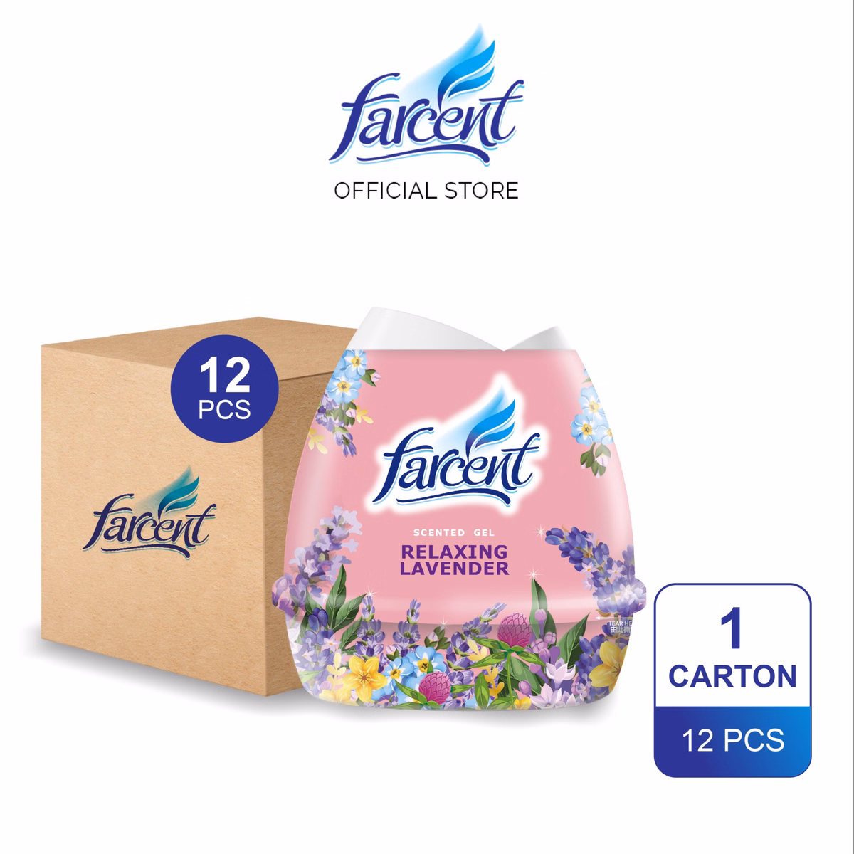 Thùng 12 Hộp Sáp Thơm Farcent 200G - Farcent - Ảnh 3