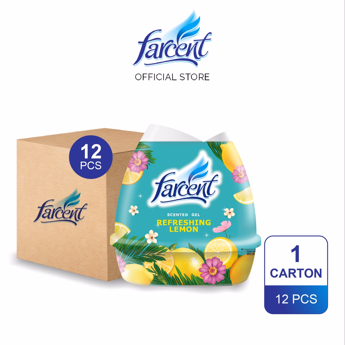 Thùng 12 Hộp Sáp Thơm Farcent 200G - Farcent - Ảnh 4