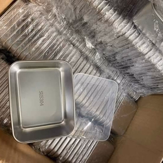 Set 5 Hộp Inox Kèm Nắp Nhựa - Su - Ảnh 3