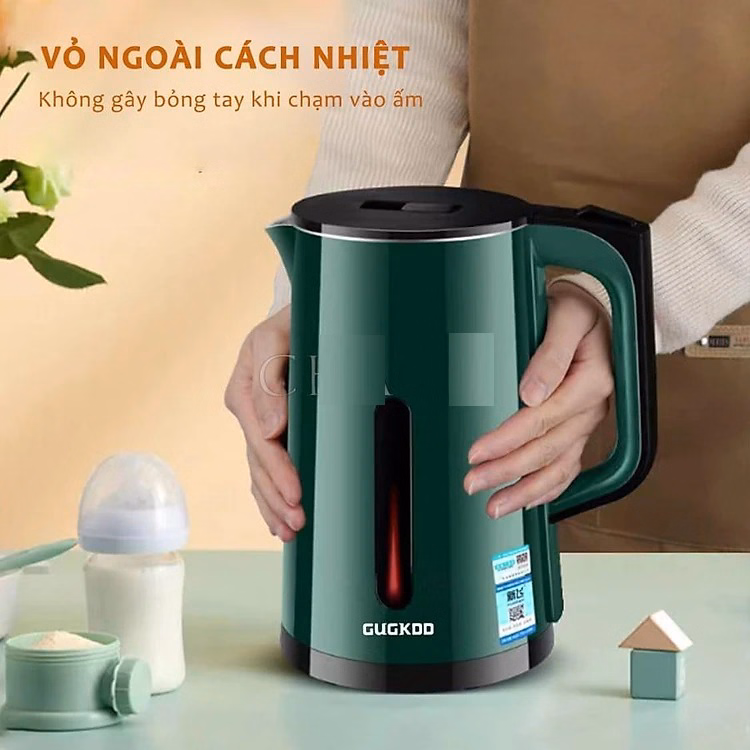 Ấm Siêu Tốc 2 Lớp Cuckoo 2.5L Loại 1 Ctb262 - Bechip - Ảnh 7