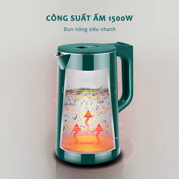 Ấm Siêu Tốc 2 Lớp Cuckoo 2.5L Loại 1 Ctb262 - Bechip - Ảnh 13