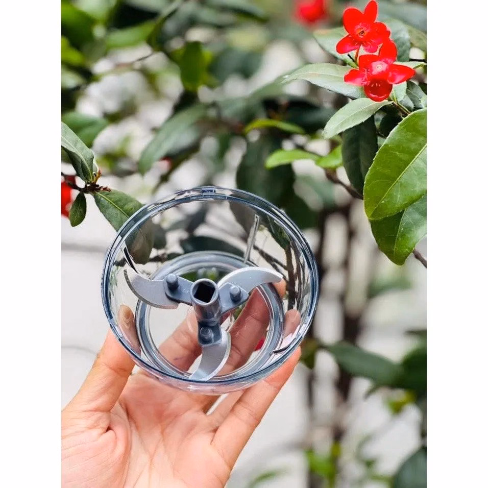 Máy Xay Tỏi Ớt Hình Heo Xanh Cầm Tay Mini Lock &Lock Ctb264 - Bechip - Ảnh 4