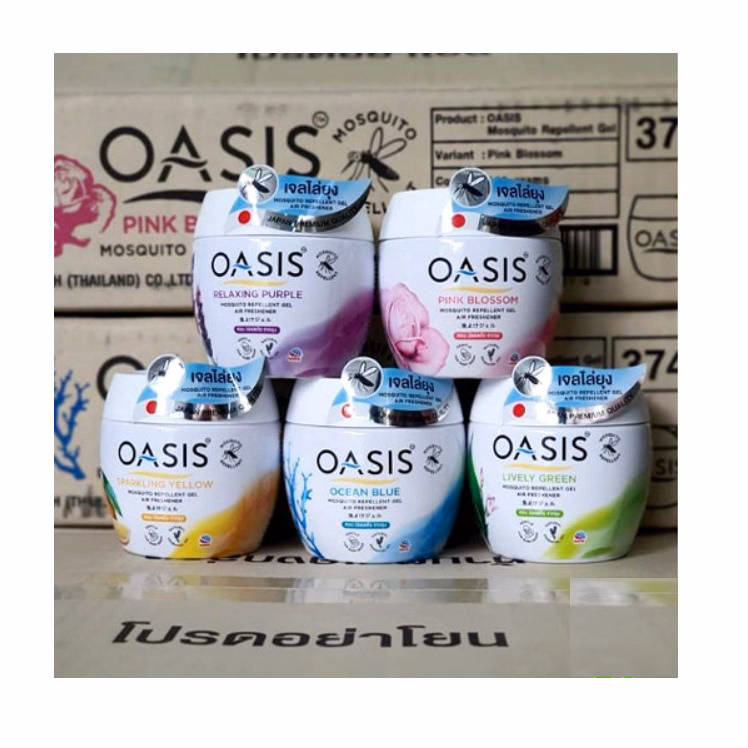 Sáp Thơm Đuổi Muỗi Oasis Thái Lan Ctb265 Hàng Chuẩn Thái - Bechip - Ảnh 3