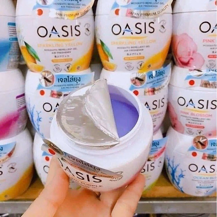 Sáp Thơm Đuổi Muỗi Oasis Thái Lan Ctb265 Hàng Chuẩn Thái - Bechip - Ảnh 5