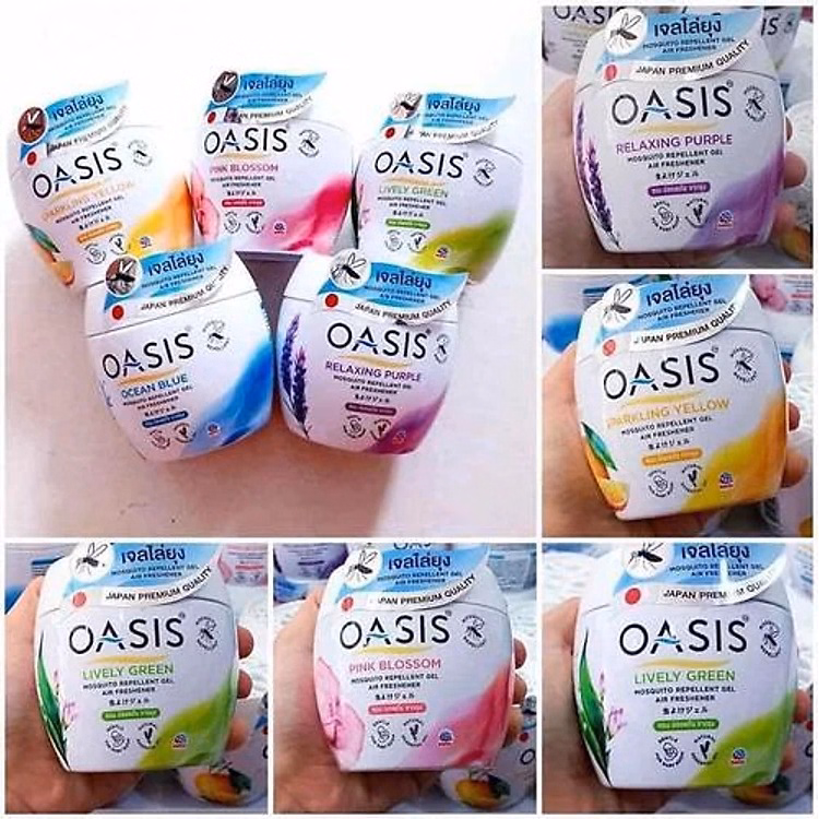 Sáp Thơm Đuổi Muỗi Oasis Thái Lan Ctb265 Hàng Chuẩn Thái - Bechip - Ảnh 4