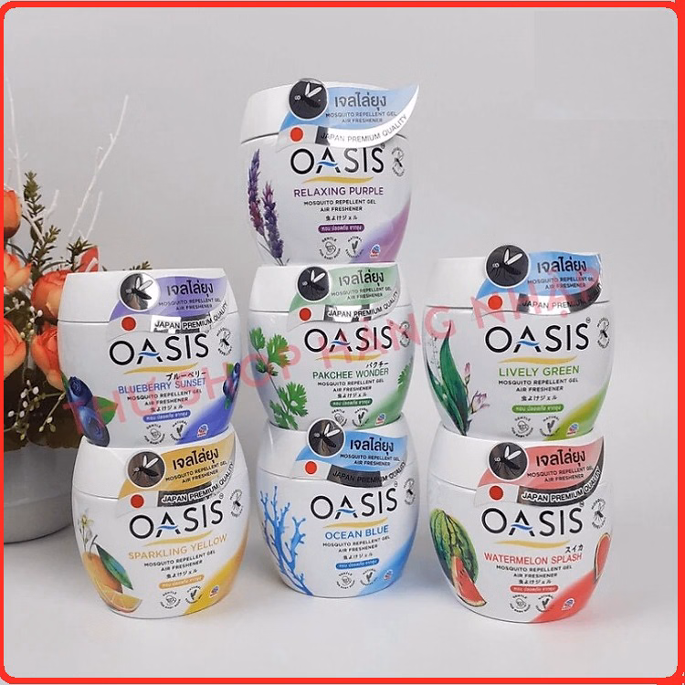 Sáp Thơm Đuổi Muỗi Oasis Thái Lan Ctb265 Hàng Chuẩn Thái - Bechip - Ảnh 6