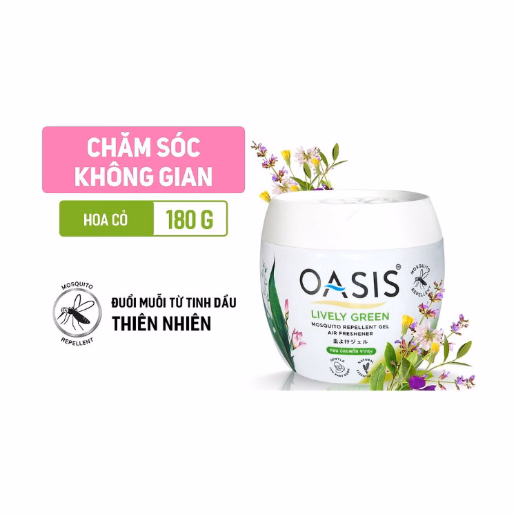 Sáp Thơm Đuổi Muỗi Oasis Thái Lan Ctb265 Hàng Chuẩn Thái - Bechip - Ảnh 11