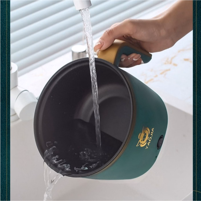 Ca Nấu Mì Đa Năng, Nồi Lẩu Điện Mini Đa Năng Tiện Dụng Có Tay Cầm 1,8L Ctb268 - Bechip - Ảnh 3