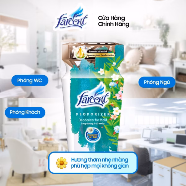 Hộp Chất Khử Mùi Farcent 300Ml + 50Ml - Farcent - Ảnh 7