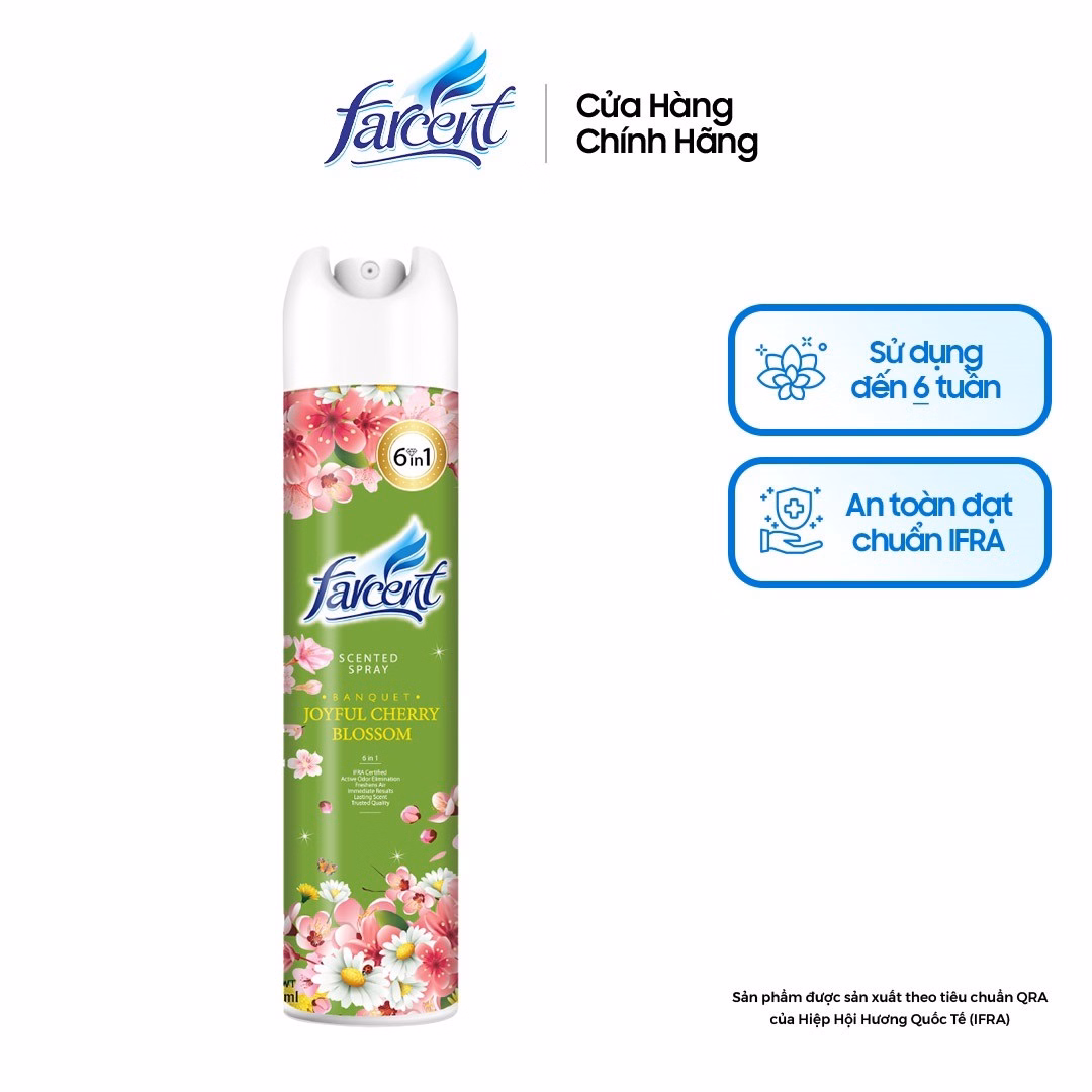 Chai Xịt Phòng Farcent 320Ml - Farcent - Ảnh 5