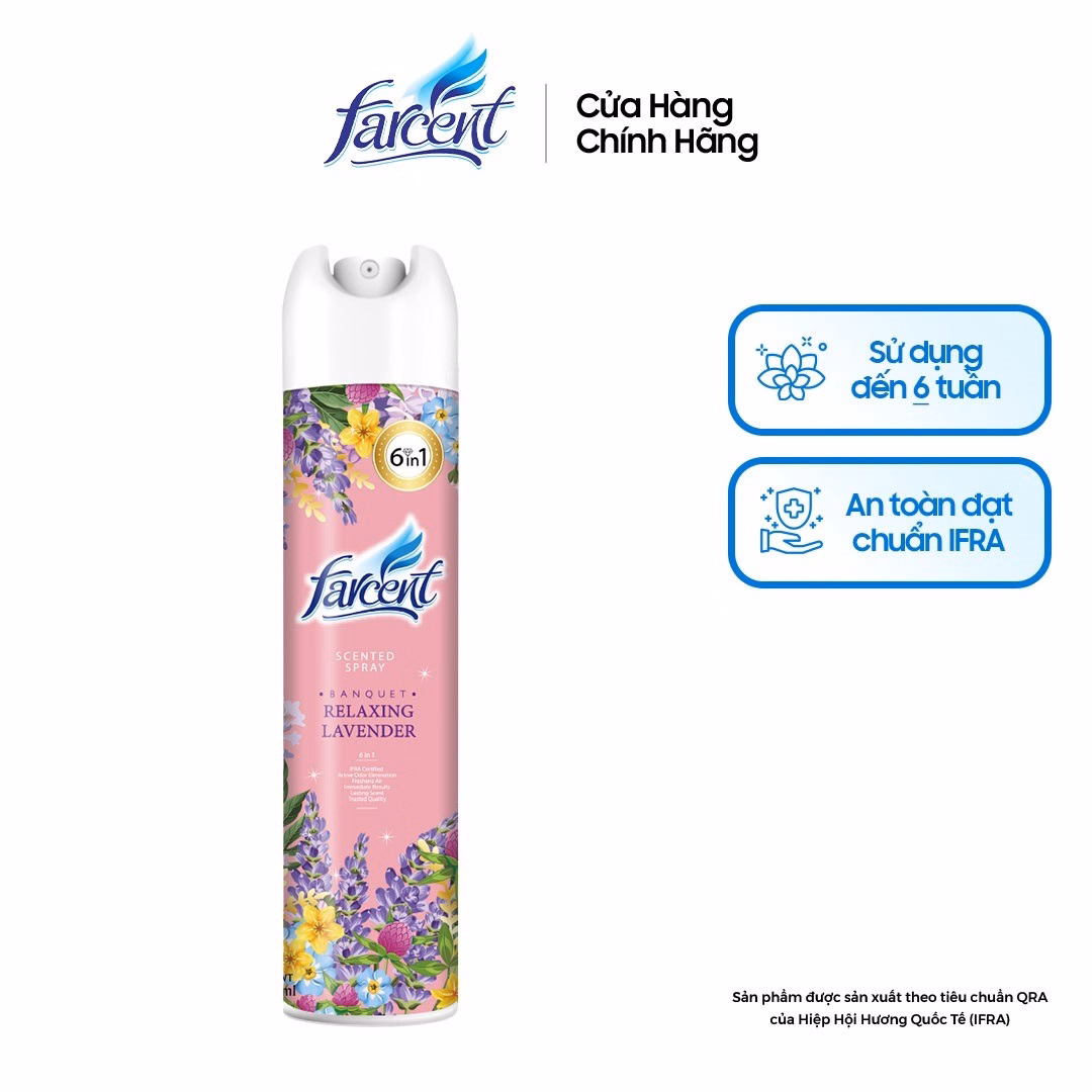 Chai Xịt Phòng Farcent 320Ml - Farcent - Ảnh 4