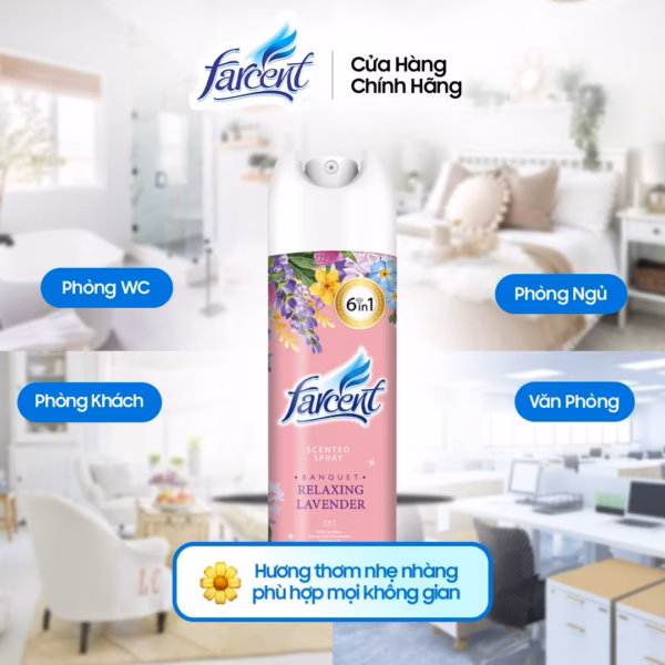 Chai Xịt Phòng Farcent 320Ml - Farcent - Ảnh 2