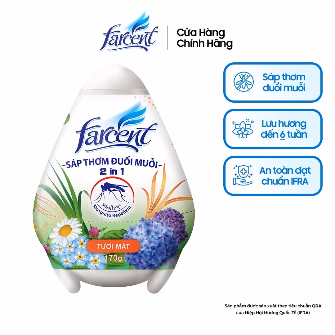 Hộp Sáp Thơm Hình Trứng Farcent 170G - Farcent - Ảnh 3