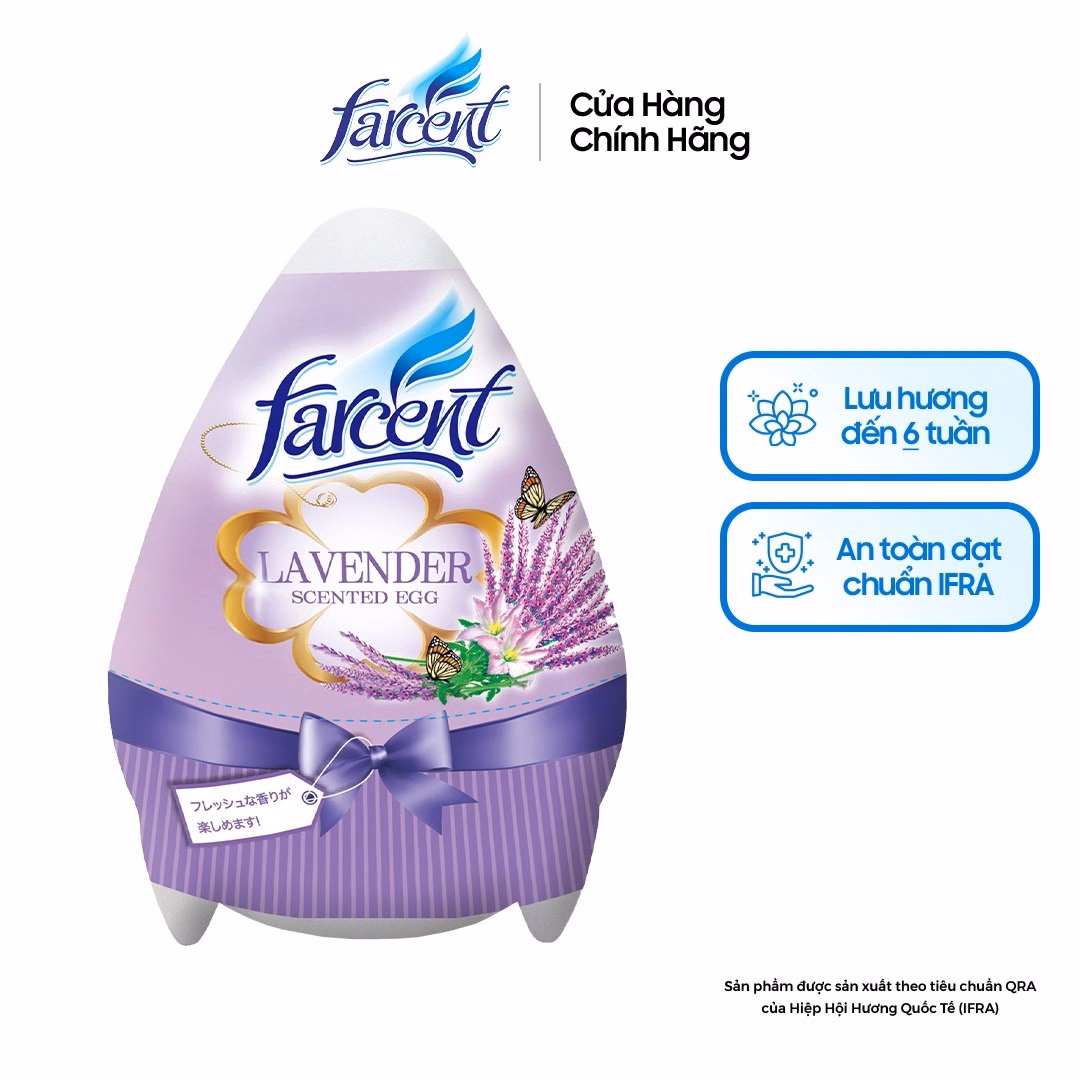 Hộp Sáp Thơm Hình Trứng Farcent 170G - Farcent - Ảnh 5