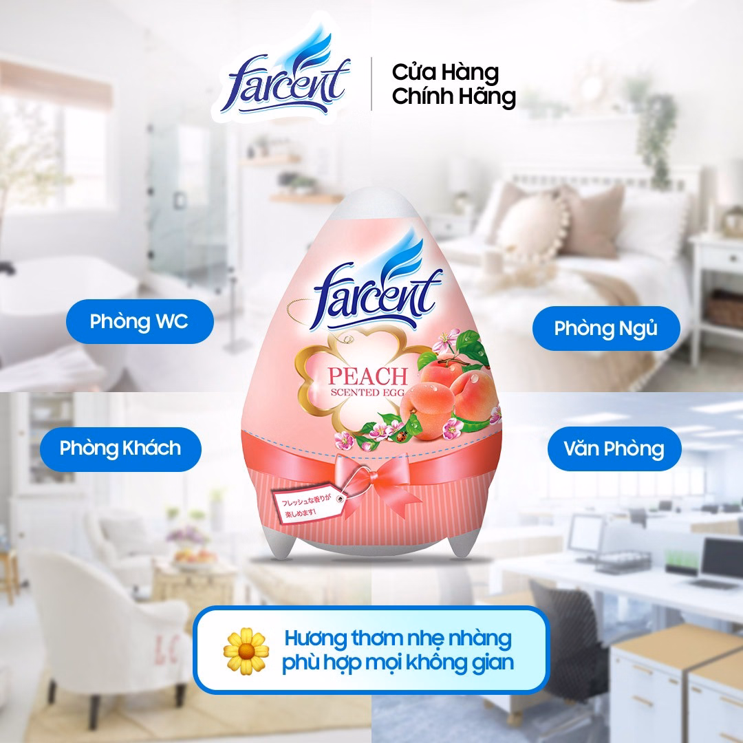 Hộp Sáp Thơm Hình Trứng Farcent 170G - Farcent - Ảnh 7
