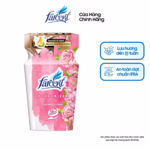 Hộp Chất Khử Mùi Farcent Hương Hoa Hồng 300Ml + 50Ml - Farcent