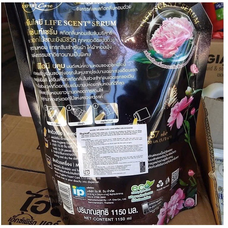 Nước Xả Vải Hygiene Thái Lan Đậm Đặc 1,15L Ctb277 - Bechip - Ảnh 6