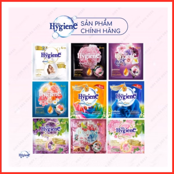 Gói Nước Xả Vải Hygiene Thái Lan Siêu Đậm Đặc, Làm Mềm Vải, Thơm Dài Lâu 20Ml Ctb278 - Bechip