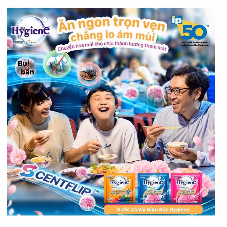 Gói Nước Xả Vải Hygiene Thái Lan Siêu Đậm Đặc, Làm Mềm Vải, Thơm Dài Lâu 20Ml Ctb278 - Bechip - Ảnh 2