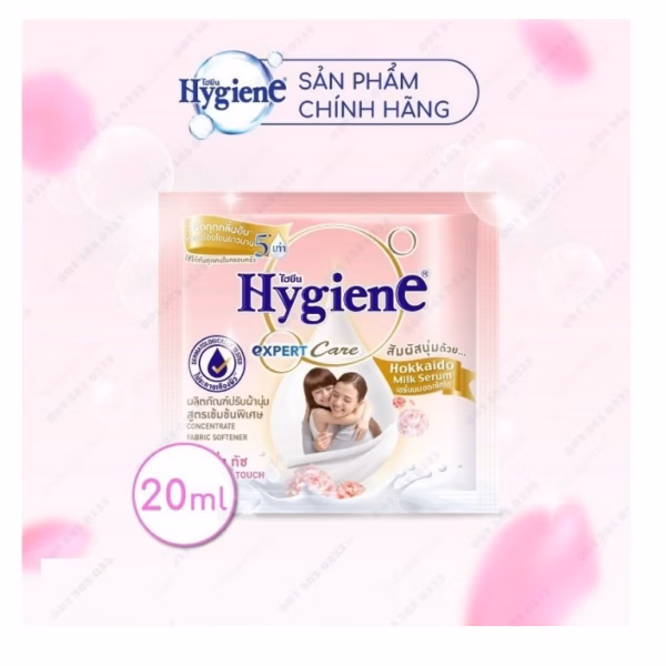 Gói Nước Xả Vải Hygiene Thái Lan Siêu Đậm Đặc, Làm Mềm Vải, Thơm Dài Lâu 20Ml Ctb278 - Bechip - Ảnh 4