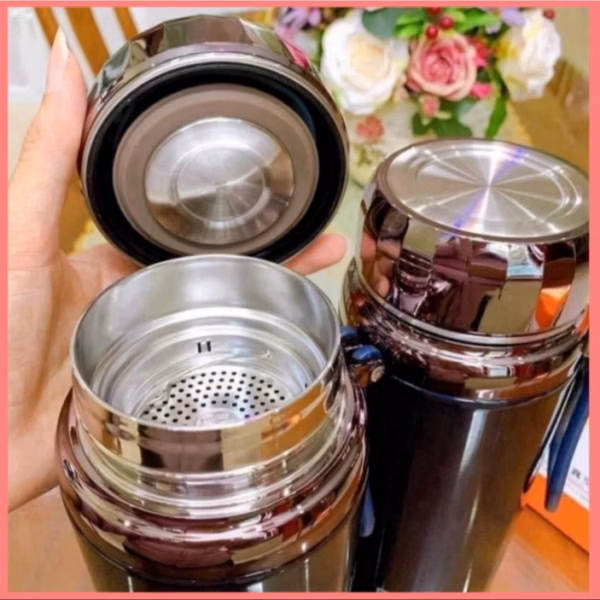 Bình Giữ Nhiệt Kim Cương, Bình Giữ Nhiệt Nóng Lạnh Chất Liệu Inox 304 Cao Cấp Ctb281 - Bechip - Ảnh 9