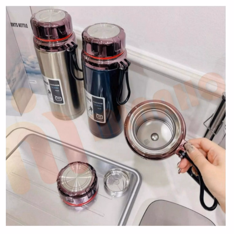 Bình Giữ Nhiệt Kim Cương, Bình Giữ Nhiệt Nóng Lạnh Chất Liệu Inox 304 Cao Cấp Ctb281 - Bechip - Ảnh 8