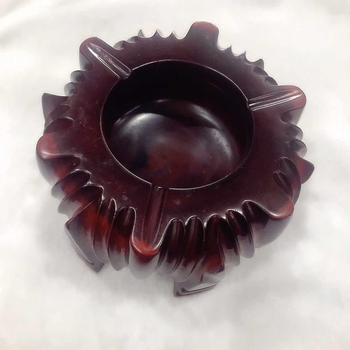 Gạt Tàn Thuốc Bằng Gỗ Tràm/Chiu Liu Ttgtt013 - Tường Thuận - Ảnh 2