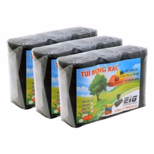 Túi Rác 3 Cuộn Đen Tiểu, Trung, Đại
