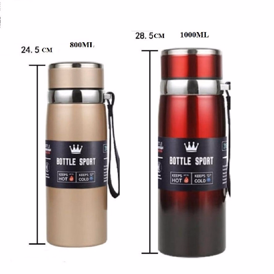 Bình Giữ Nhiệt Inox 304 Xinlang 800Ml - Su - Ảnh 3