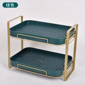 Kệ Úp Cốc/Ly, Đựng Đồ Đa Năng 2 Tầng - Su