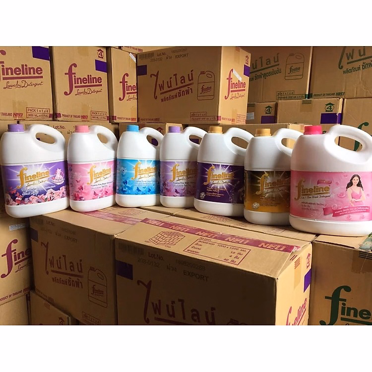 Nước Giặt Xả Fineline Nhập Khẩu Thái Lan Chính Hãng 3000Ml Ctb294 - Bechip - Ảnh 3