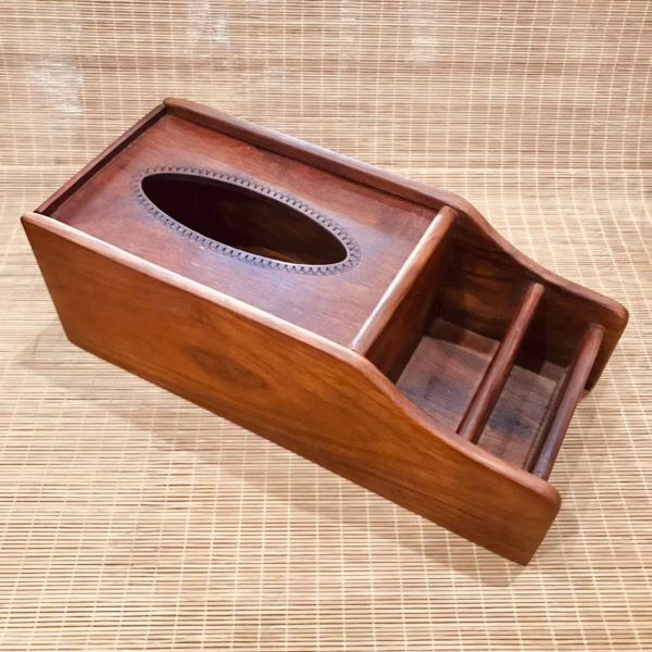 [Hộp] Đựng Khăn Giấy Ăn Bằng Gỗ Hương Tthdkg019- Tường Thuận - Ảnh 2