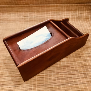 [Hộp] Đựng Khăn Giấy Ăn Bằng Gỗ Hương Tthdkg019- Tường Thuận