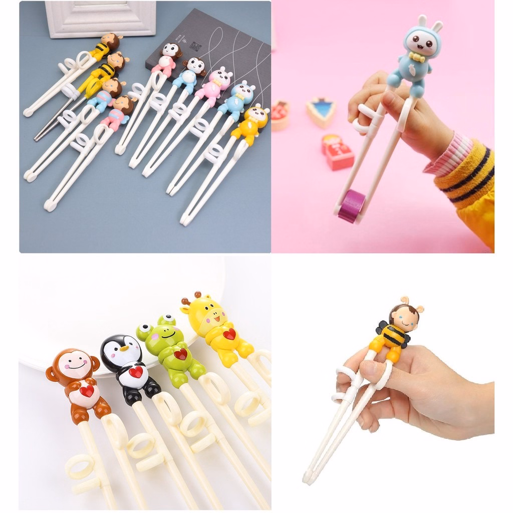 Đũa Tập Ăn Hình Thú Cho Bé - Gdn - Ảnh 3