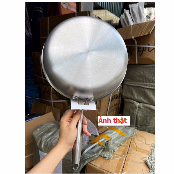 Chảo Tổ Ong, Chảo Chống Dính Vân Tổ Ong Cao Cấp, Đáy Bằng, 28 Cm Ctb297 - Bechip - Ảnh 13