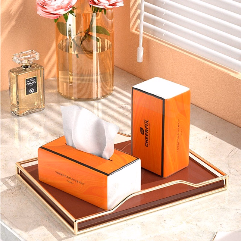 Combo 10 Gói Giấy Ăn Cheerful/Sipiao Ngẫu Nhiên - Gdn - Ảnh 4