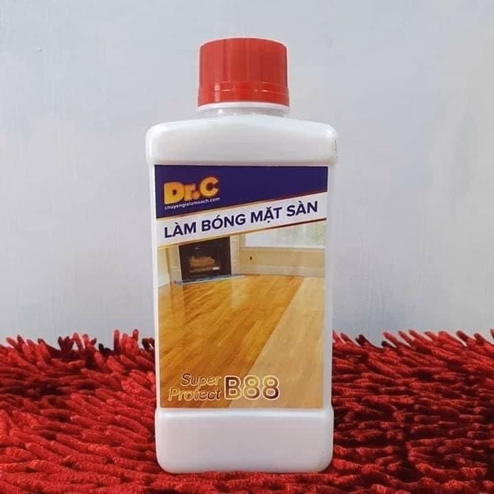 Super Protect B88 Dr.C- Làm Bóng Và Bảo Vệ Sàn Gỗ Tự Phủ Bóng Sàn Gỗ Chưa Bao Giờ Dễ Thế! - Ảnh 2
