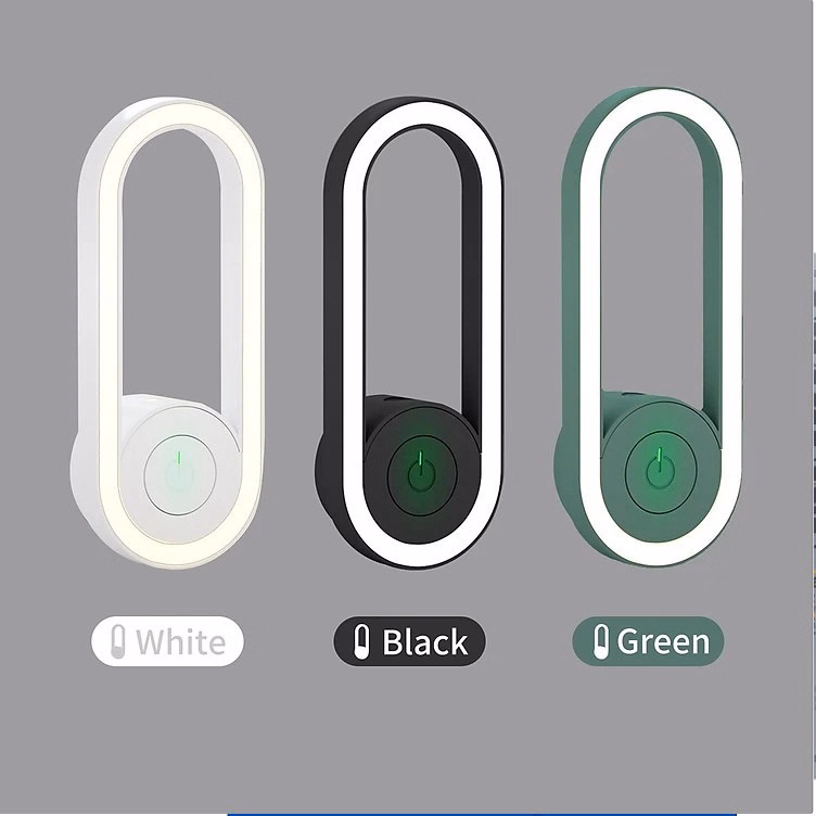 Đèn Đuổi Muỗi Kiêm Đèn Ngủ Bằng Sóng Siêu Âm - Silver - Ảnh 2