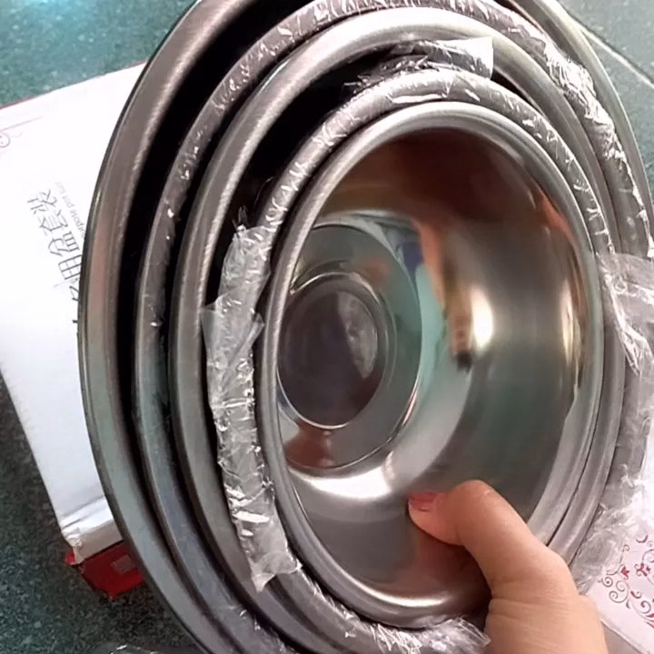 Set 5 Món Rổ Và Thau Inox - Su - Ảnh 6