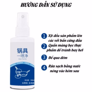 Chai Xịt Loại Bỏ Rỉ Sét Nồi Chảo 100Ml - Su