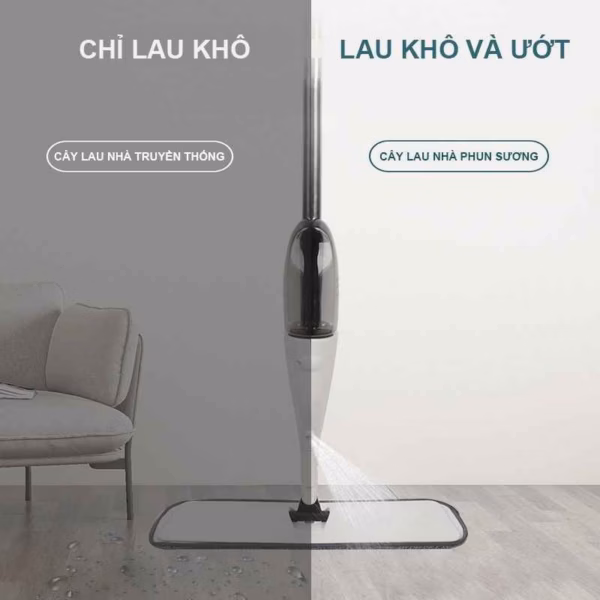 Cây Lau Nhà Phun Sương Tự Vắt Cao Cấp - Gdn - Ảnh 2