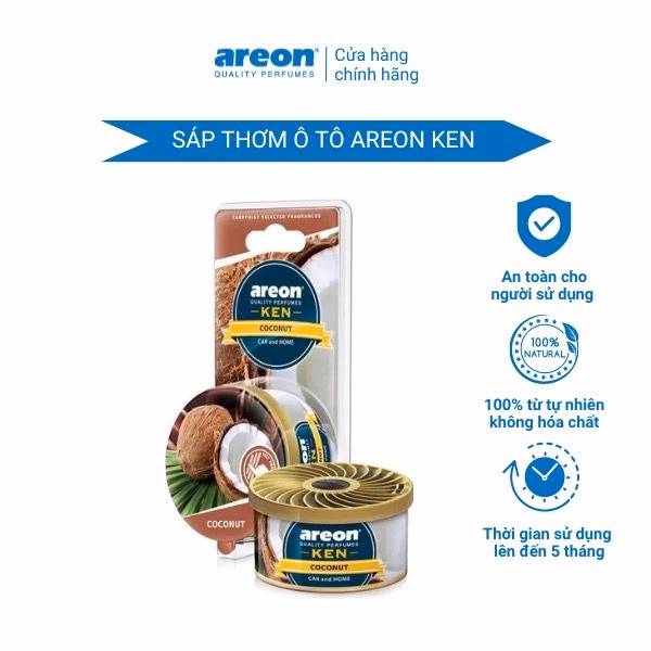 Sáp Thơm Areon - Nước Hoa Ô Tô Areon Khử Mùi Xe Hơi Cao Cấp Chính Hãng Nhập Khẩu Bulgaria - Areon - Ảnh 3