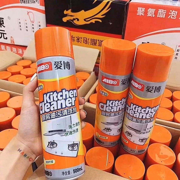 Bình Xịt Bếp Cam, Chai Xịt Tẩy Rửa Đa Năng Kitchen Cleaner 500Ml Ctb313 - Bechip - Ảnh 10