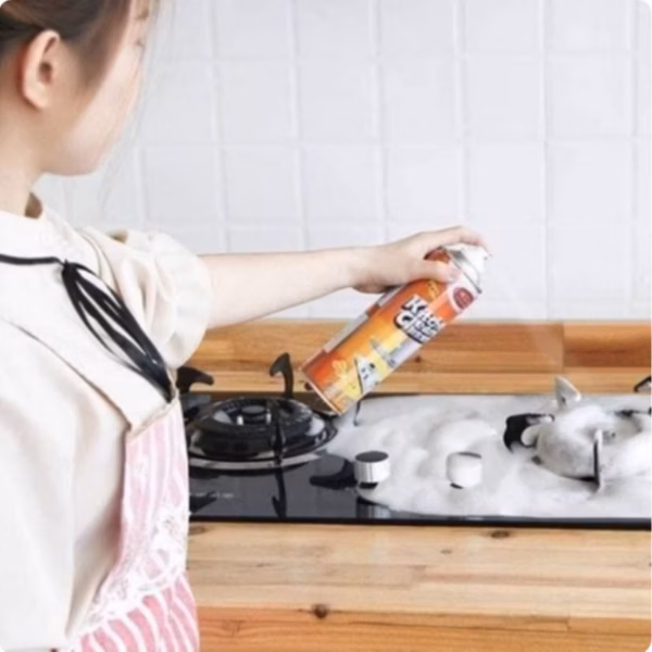 Bình Xịt Bếp Cam, Chai Xịt Tẩy Rửa Đa Năng Kitchen Cleaner 500Ml Ctb313 - Bechip - Ảnh 7